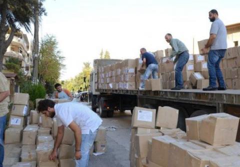 The parcels of the humanitarian aid from Armenia to Aleppo will be distributed to the citizens