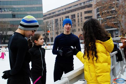 Family of Armenian figure-skaters needs ice, like air