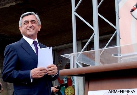 '' I should live and create just in my country''  presidential candidate Serzh Sargsyan's  pre election video is ready 