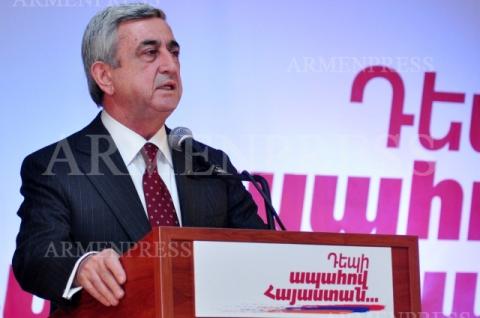 Licentious behavior of Azerbaijani authorities is first of all harming them. President of Armenia