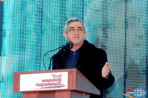 Serzh Sargsyan promised to create comfortable infrastructure for Noyemberyan residents