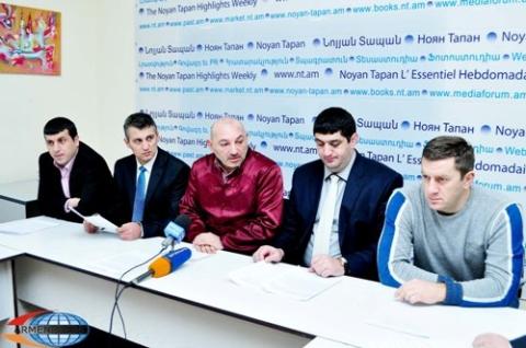 Martial artists support Serzh Sargsyan