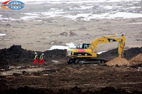 Preparatory stage of Ashtarak-Talin part of North-South road construction launched