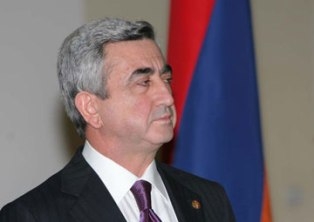 Due to results of about 100 polls Serzh Sargsyan is still leading