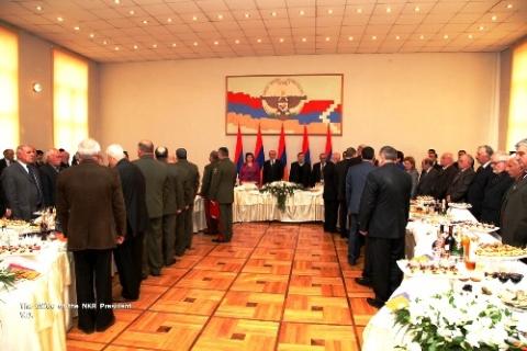 Bako Sahakyan participated in events dedicated to 25th anniversary of Artsakh national liberation movement 