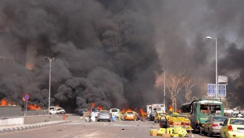 An Armenian injured due to Damascus shelling