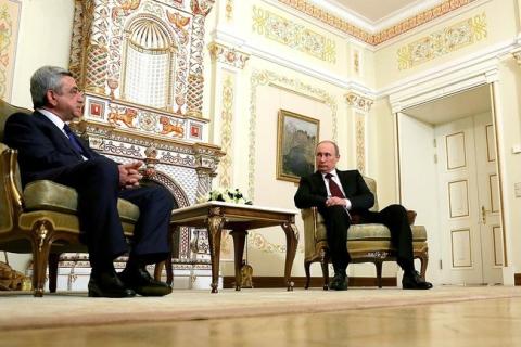 Serzh Sargsyan invited Vladimir Putin to Armenia