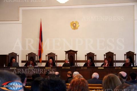 Review of applications of Raffi Hovhannisyan and Andrias Ghukasyan over in Constitutional Court