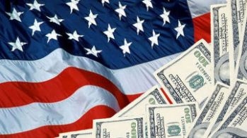 U.S. budget deficit $203.5 billion in February
