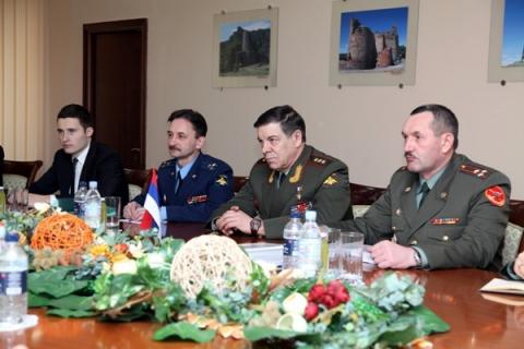 Представители оборонных ведомств Армении и России обсудили вопросы  повестки двустороннего сотрудничества