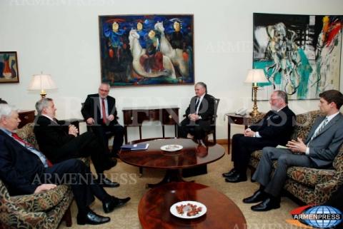 Edward Nalbandyan hosted OSCE Minsk Group Co-Chairs