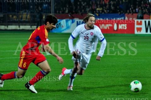 Czech National Football team scored 0:3 win