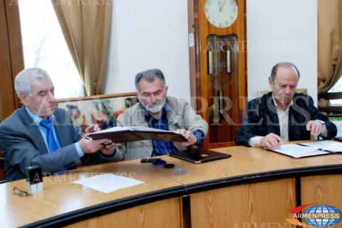 Фонд «Ованнес Имастасер Католикос Одзнеци», Союз писателей и Союз художников Армении заключили соглашение о сохранении историко-культурного наследия Армении
