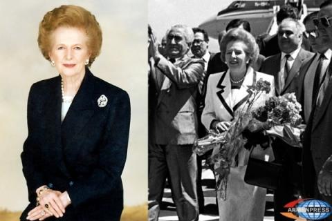 "Iron Lady" said that reception in Leninakan was one of the bests in her life