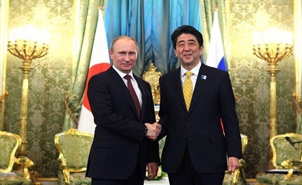 Putin and Abe instructed foreign ministries to intensify contacts on peace treaty