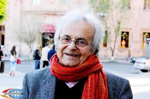 Syrian author Adonis is charmed by Yerevan