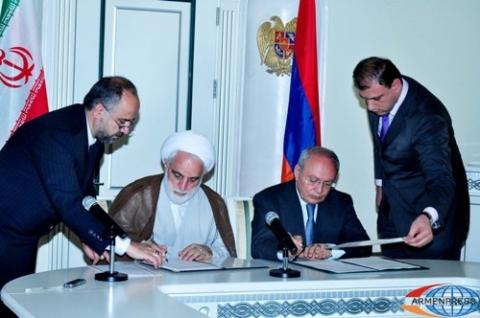 Memorandum of Cooperation signed between General Prosecutors of Armenia and Iran