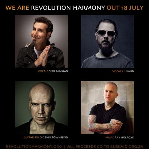 Serj Tankian, Devin Townsend, Ihsahn team up for charity track