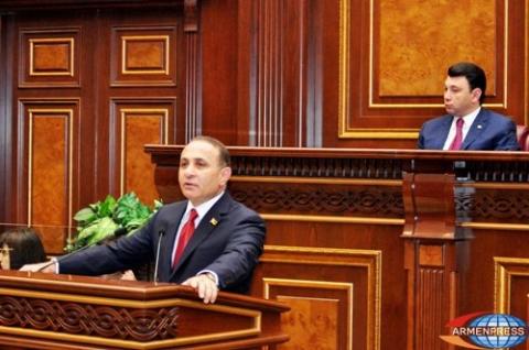 Hovik Abrahamyan: Government does everything to settle gas price issue