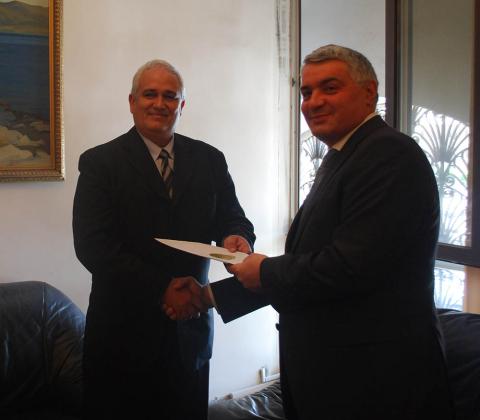 Deputy Foreign Minister of Armenia discussed issues on bilateral cooperation with newly appointed Cuban Ambassador 
