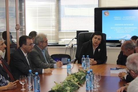Հրանուշ Հակոբյանն ընդունել է «Հայաստան» համահայկական հիմնադրամի ներկայացուցիչներին