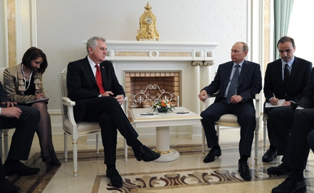 Президенты России и Сербии подписали Декларацию о стратегическом партнерстве