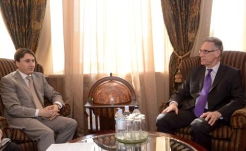 Armen Gevorgyan and Henri Reynaud discussed organizational issues of Armenian-French Second Conference  