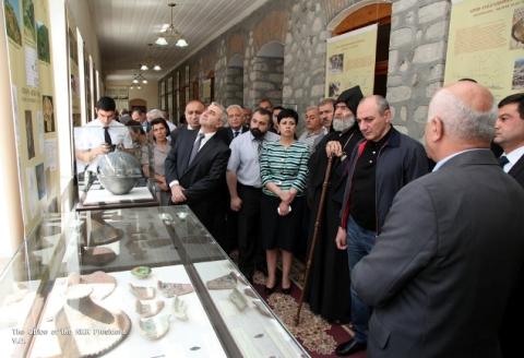 NKR President stressed importance of carrying out archaeological excavations on high professional level
