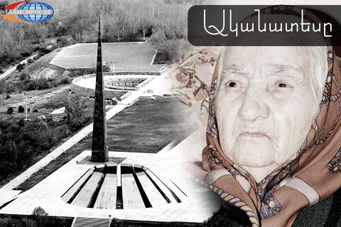 "The Eyewitness": Pain for kidnapped Mother has never abandoned 100-year old Arevaluys Amalyan 