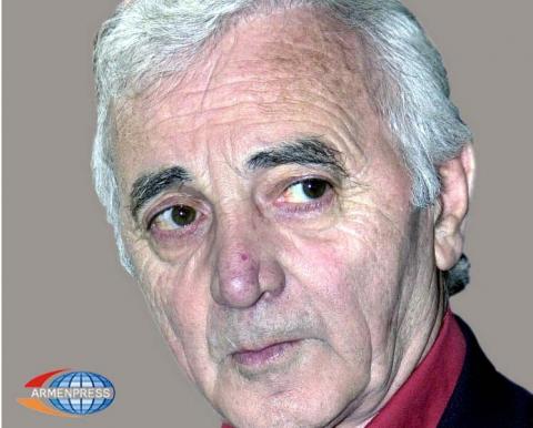 Charles Aznavour arrived in Yerevan 