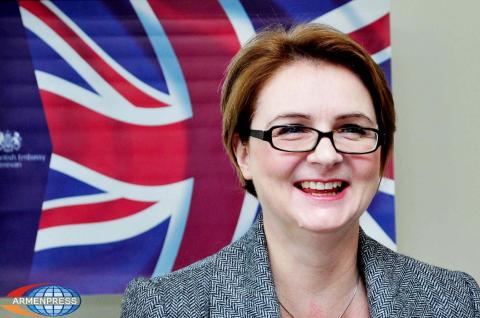 Katherine Leach impressed by Armenian hospitality and bilateral relations