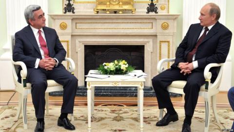 Serzh Sargsyan to meet Vladimir Putin in Moscow