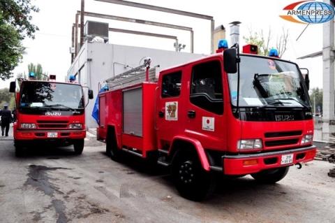 Fireman injured when extinguishing fire in Grand Candy territory