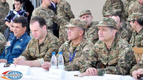Учения «Реагирование-2013» повысили уровень взаимодействия между силовыми структурами – министр обороны Армении