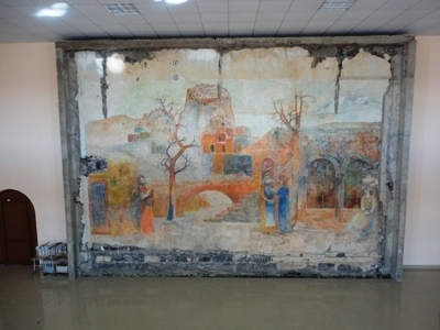 Minas Avetisyan's "Armenia" fresco to be restored