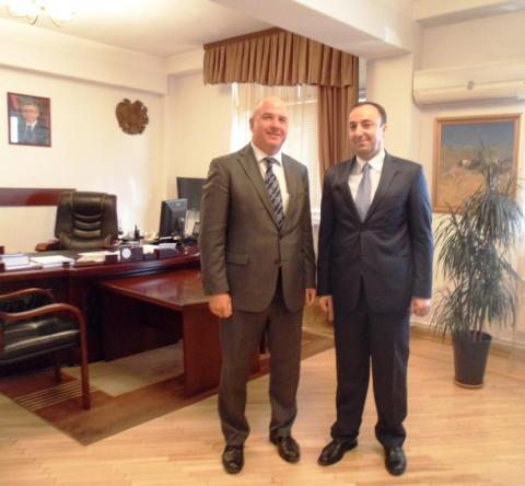 Armenian Justice Minister hosted CoE Commissioner for Human Rights