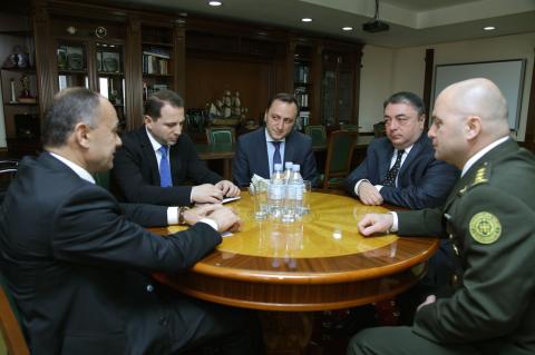 Были обсуждены вопросы армяно-грузинского военного сотрудничества