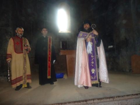 Շիրակի մարզում խորհրդային տարիներից խոնարհված եկեղեցին վերաօծվեց