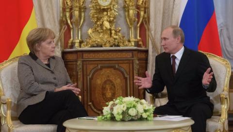 Ангела Меркель хочет обсудить с Владимиром Путиным "Восточное партнерство"