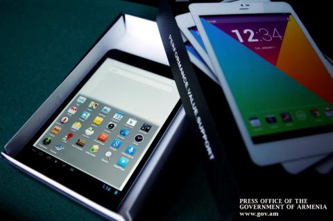 Wholesale price for Armenian tablets will vary from 225 to 280 dollars