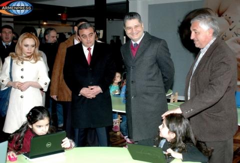 Armenian PM visits Mkhitar Sebastatsi Educational Complex