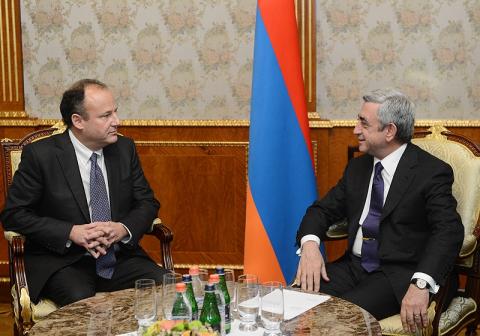 Armenia’s President receives U.S. Deputy Assistant Secretary of Bureau of European and Eurasian Affairs  