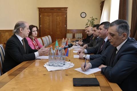Начальник полиции Армении принял новоназначенного посла Италии