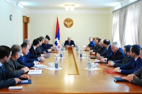 Karabakh President convoked meeting of Security Council