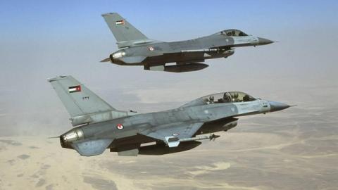 Иорданские ВВС нанесли удар по сирийской бронетехнике