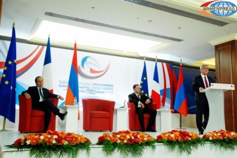 Economic component of bilateral relations is of particular importance for Armenia and France: Serzh Sargsyan