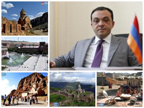Armenia has potential to attract large tourist markets
