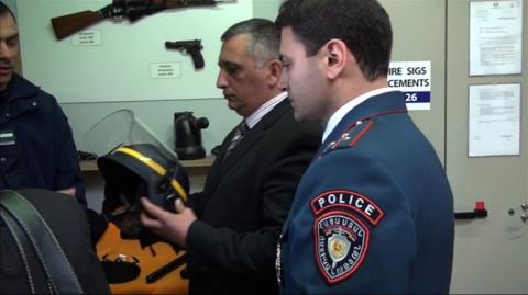 Armenian police delegation visits French Ministry of Interior