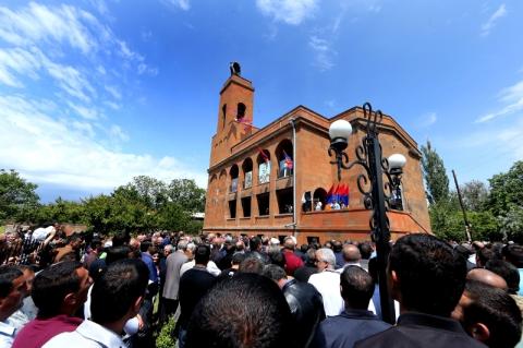 Celebrations at Gevorg Chavush Museum in Ashnak