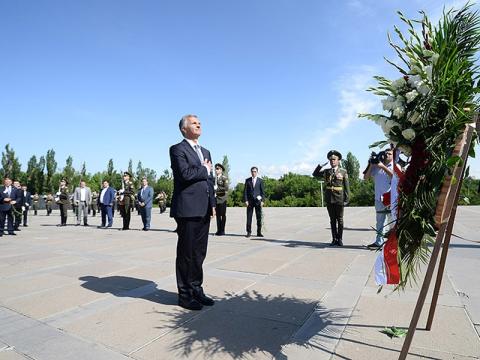 Дидье Буркхальтер почтил память жертв Геноцида армян